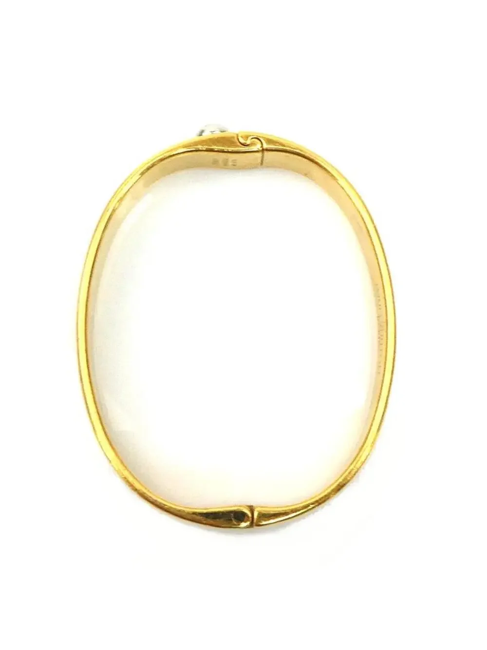 Auth Louis Vuitton Cuff Nanogram #326236L23B